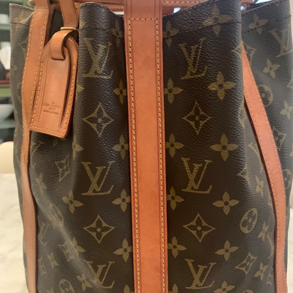 Louis Vuitton Monogram Brown Tan Backpack - Picture 3 of 14